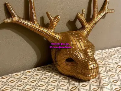Squid Game Mask - Vip Deer Mask Cosplay 3D print model