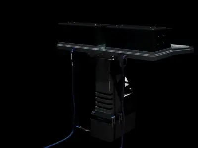 Sci-Fi Terminal Free 3D model