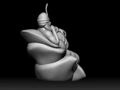 Sultan - Sitting on the couch  3D print model