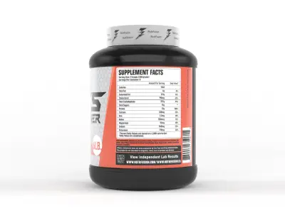 Protein Powder 3D model