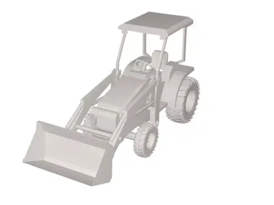 Tractor 3D model