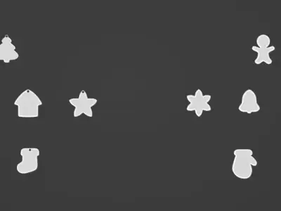 Christmas Cookie  3D print model