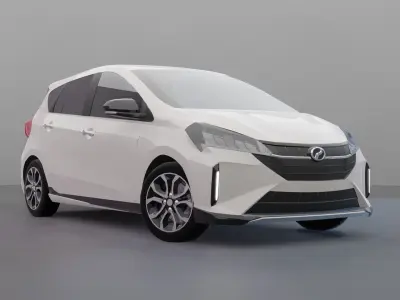 Perodua Myvi D51A Facelift 2021 3D model