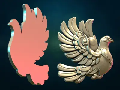 Pigeon III 3D print model