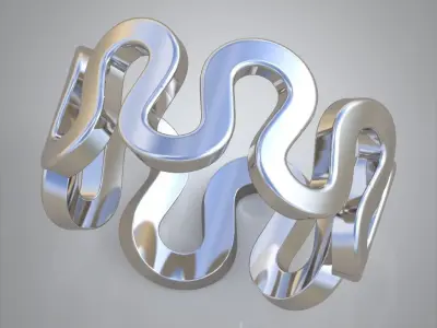 Diamond ring 0495 3D printable model Free 3D print model