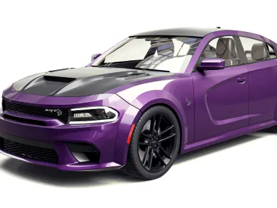 Dodge Charger SRT Hellcat Redeye 2021 3D model