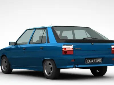 Renault 11 Turbo 3D model