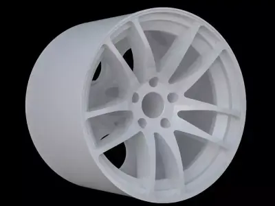 Work Emotion CR Kiwami 164 RIMS FOR HOTWHEELS 3D print model 3D print model