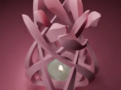 Candle Holder 3D print model