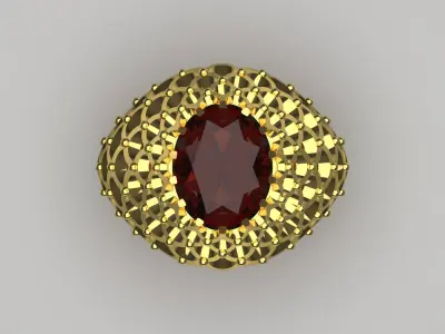 man ring mr0210 3D print model