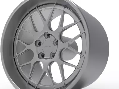 FORGELINE DE3C CONCAVE v1 WHEEL 3D PRINT MODEL  3D print model