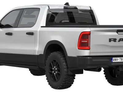 RAM 1500 2025 3D model