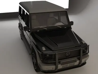 Mercedes-Benz G-Class 550 V8 2008 3D model