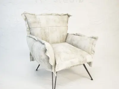 DIESEL Cloudscape armchair by Moroso Free 3D model