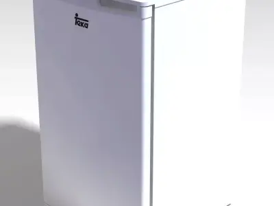 Fridge kitchen Free 3D model
