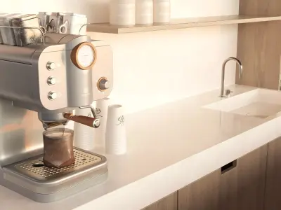 CAFE 1 Free 3D model