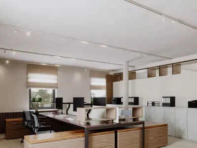 Modern Notary Office 3D model