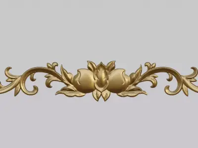 Flower Decor 3D print model 35