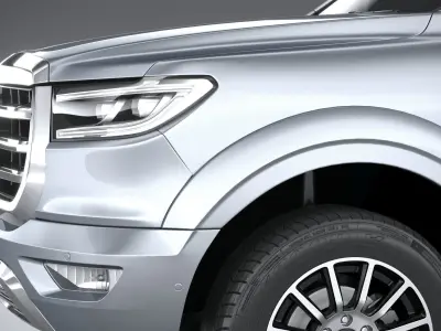 GWM UTE 2022 3D model