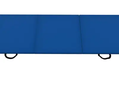 Tri-Fold Folding Exercise Mat 3D model