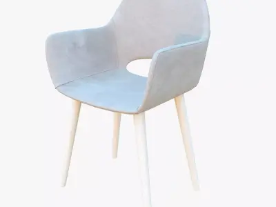 Chair dining 3D model purchase