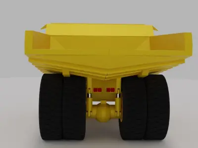 Caterpillar 777D Free 3D model