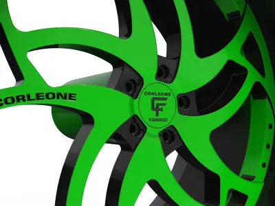 corleone napoli wheel  3D print model