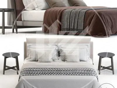 Ditreitalia Kim No2 Bed  3D model