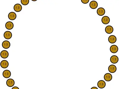 JOYALUKKAS GOLD PENDANT 3D PRINTABLE MODEL  3D print model