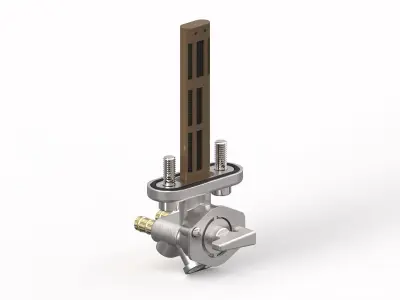 Yamaha SRX600 Motorcycle Sub Fuel Cock 3D model