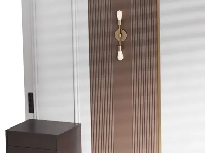 Decorative Wall panel  32 3D model
