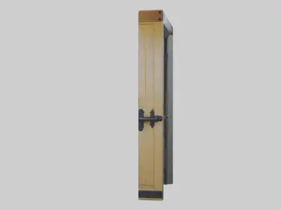 Dutch door model 2 3D model