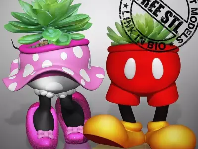 Free 3D Print Vases Free 3D print model