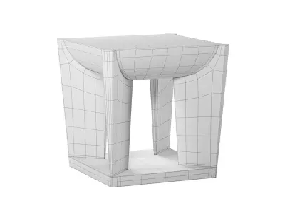 Cubist Table 3D model