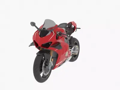 Ducati Panigale V4R 3D model