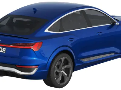 Audi SQ8 Sportback e-tron 3D model
