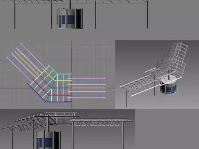 steel construction Celik konstruksiyon 3D model