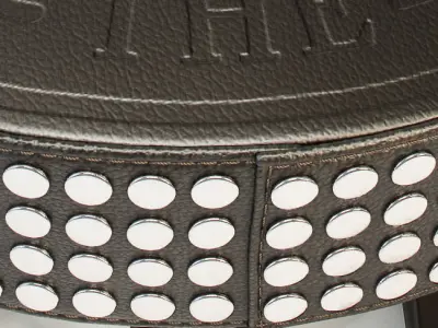 DIESEL Bar Stud stool by Moroso 3D model