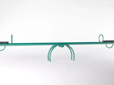 Playground Seesaw 3D model