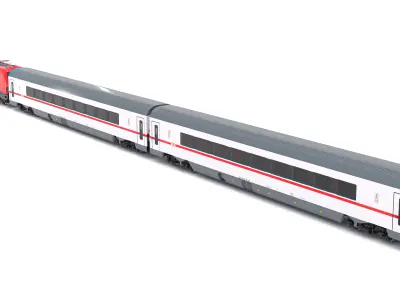 Passenger Train DB Collection 1 3D model