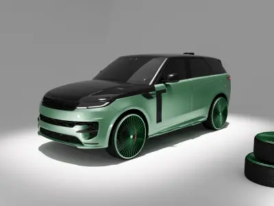 Land Rover Range Rover Sport 2023 luxory copy version 3D model