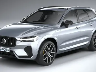 Volvo XC60 Polestar 2022 3D model