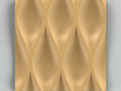 Wall Panel 004 3D model