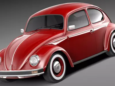 Volkswagen Beetle 1980 3D model