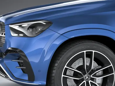 Mercedes-Benz GLE AMG-Line Coupe 2024 3D model