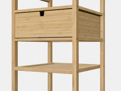 NORDKISA Bedside table 3D model