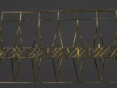 Fence Free 3D model