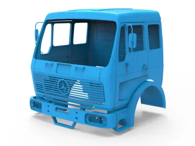 Mercedes Benz NG 1632 3D print model