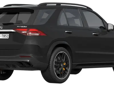 Mercedes-Benz GLE63S AMG 2024 3D model