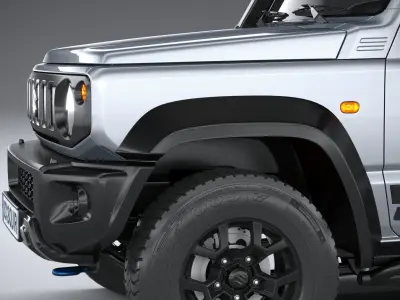Suzuki Jimny Sierra 2022 3D model